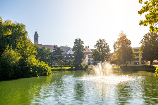 Stadtsee, Pfullendorf, Baden-W&uuml;rttemberg, Deutschland