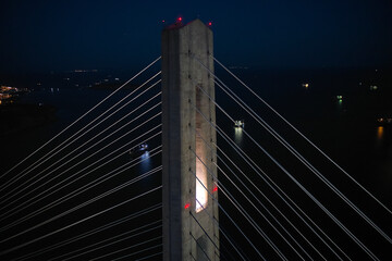 bridge at night