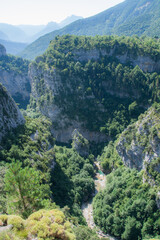 Garganta de Escuaín en el Pirineo Aragonés.