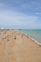 beach and sea in Brighton
