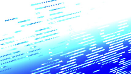 Obraz premium Blue Lines Abstract Geometric Background