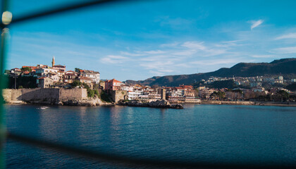 view of the town of kotor