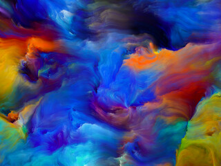 Waves of Paint Flow