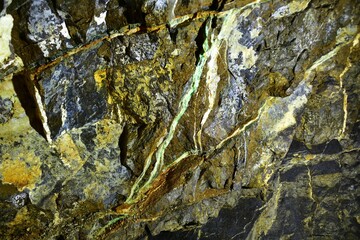 Dawna kopalnia rud niklu w Szklarach na Dolnym Śląsku, Polska  - obrazy, fototapety, plakaty