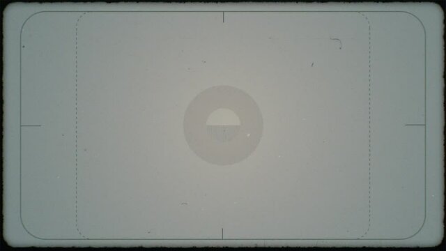 Torn edges frame, Vintage-style flicker Super 8mm Old Film Look, Light Leaks, Dirt, Grain and Scratches. 16x9 mask overlay with rounded corners. Focusing circle and camera interface elements