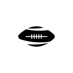 American football vector icon, sports ball symbol. Modern, simple flat vector illustration for web site or mobile app
