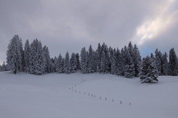 Fototapeta premium Sörenberg (Skigebiet in Flühli)