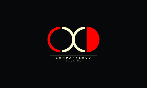 CXD XCD DXC Abstract initial monogram letter alphabet logo design