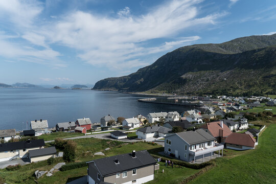 View of &Aring;lesund from God&oslash;ya island