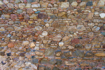 Texture of a stone wall