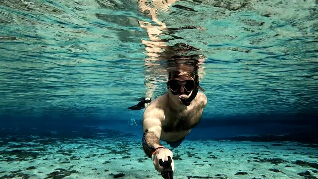 Snorkel in Crystal clear waters of Silver Glen Springs in Ocala Florida