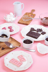 手作りバレンタインデーのイメージ　チョコレート