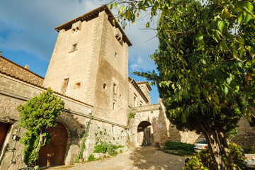 Fototapeta na wymiar Palace of King Sancho, 1309, Valldemossa, Mallorca, Balearic Islands, Spain