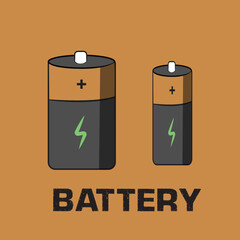 Battery Vector illustration design