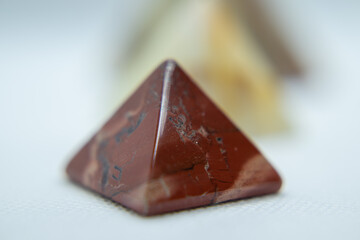 Pyramid made of natural onyx material