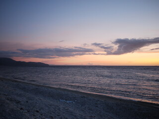 Fototapeta premium sunset at the beach
