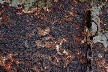 rusty metal background