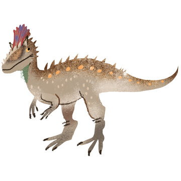 Dinosaur cryolophosaurus