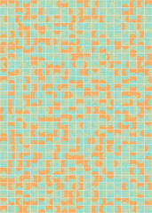 Abstract Geometric Pattern generative computational art illustration