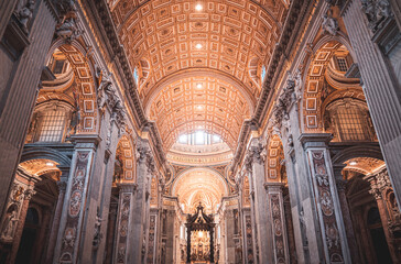 Petersdom, Vatikanstadt - Rom, Italien