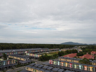 landscape aerial photography