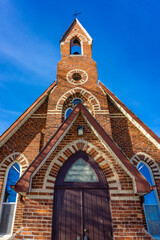 Shiloh Apostolic North Peel Community Church in Caledon, Ontario, Canada constructed in 1878.