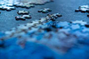Incomplete Jigsaw Puzzle