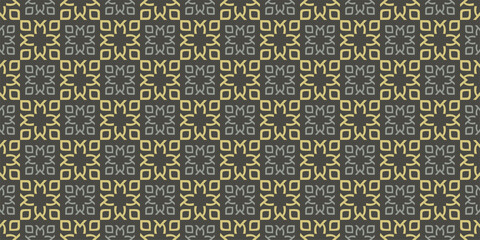 Stylish background pattern. Seamless wallpaper texture. 