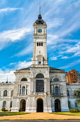 Fototapeta na wymiar La Plata City Hall in Buenos Aires Province, Argentina