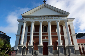 Obraz premium Sacred Heart Cathedral (RC), Hill Street, Wellington, New Zealand.