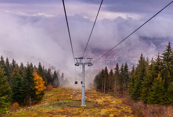 Cable Car on Trebevic