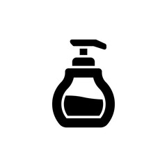 liquid soap icon vector symbol template