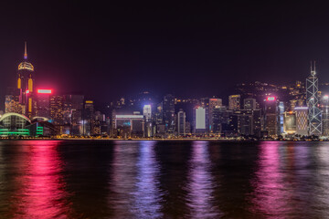 Hong Kong skyline as seen from Kowloon