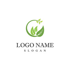 Leaf Logo Template vector symbol nature