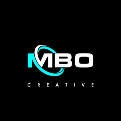 MBO Letter Initial Logo Design Template Vector Illustration