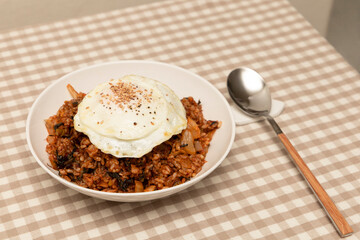 Kimchi fried rice - korean food