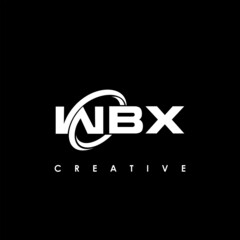 WBX Letter Initial Logo Design Template Vector Illustration