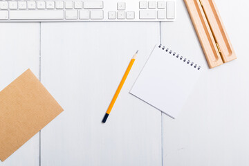 white design modern place of work