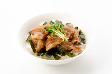 Fototapeta premium 豚バラ丼