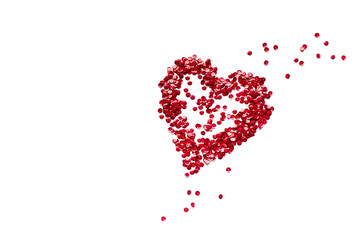 Shiny Red Heart, Valentine's Day