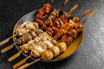 やきとり YAKITORI Japanese chicken  barbecue