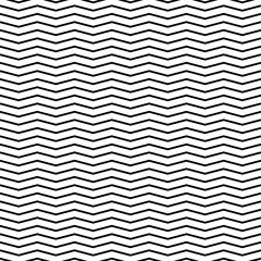 Seamless pattern wavy line vector illustration, horizontal texture wave simple background. Modern decorative element