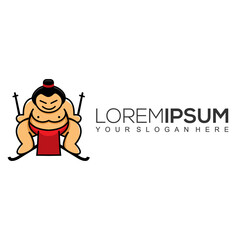 Sumo Japan Logo Design Template