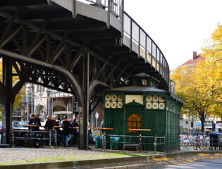 U Bahn Station Schlesisches Tor, Kreuzberg, Berlin