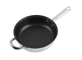 Fry pan on white