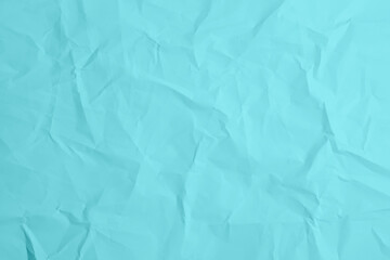 Light blue crumpled paper