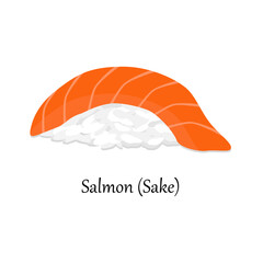 Salmon sake sushi