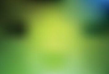 Light Green, Yellow vector abstract blurred background.