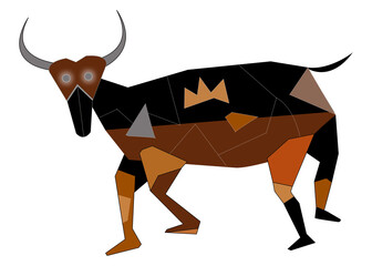 牛のイメージイラスト