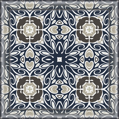 Creative trendy color abstract geometric pattern in white gold blue , vector seamless, can be used for printing onto fabric, interior, design, textile. Home decor, interior design, tile design. 